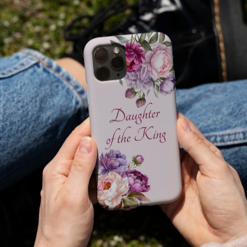 Daughter of the King Floral iPhone  iPad case