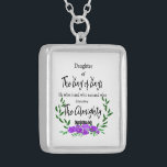 Daughter of the KING Gold Plated Necklace<br><div class="desc">Hold a special decorated reminder of the truth of Whose you are close to your heart under the covering of the Northstar with a rhinestone center.  The Bible verse,  "Daughter of the King of Kings who was and is to come The Almighty.  Revelation 1:8</div>