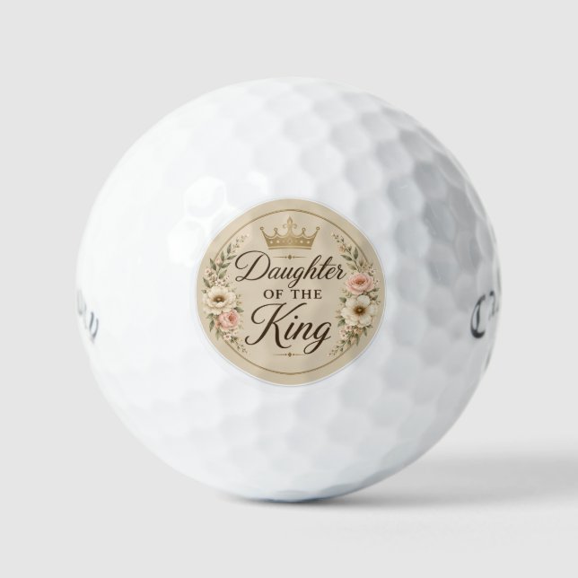 Daughter of the King Golf Balls (Front)