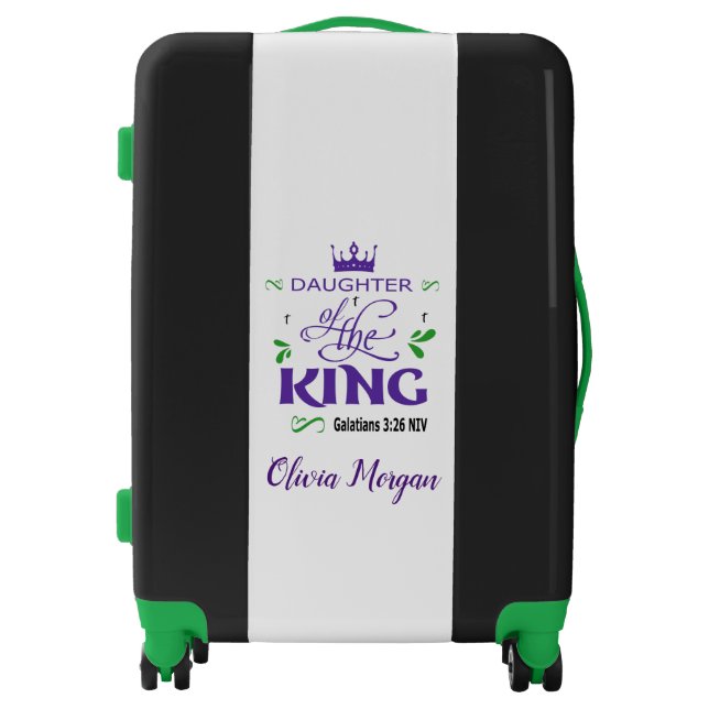 Daughter Of The King Luggage (Front)