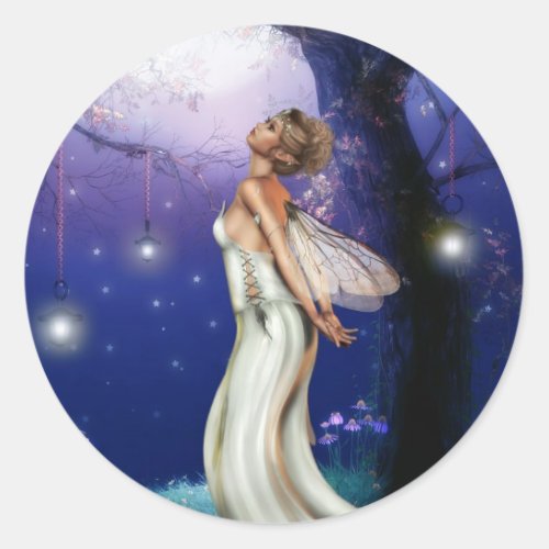 Daughter of the Moon Classic Round Sticker