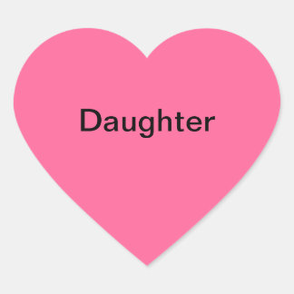 "Daughter" Photo Label