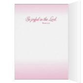 Daughter Pink First Holy Communion, Chalice, Host Cards (Inside (Left))