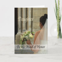 daughter maid of honor gift