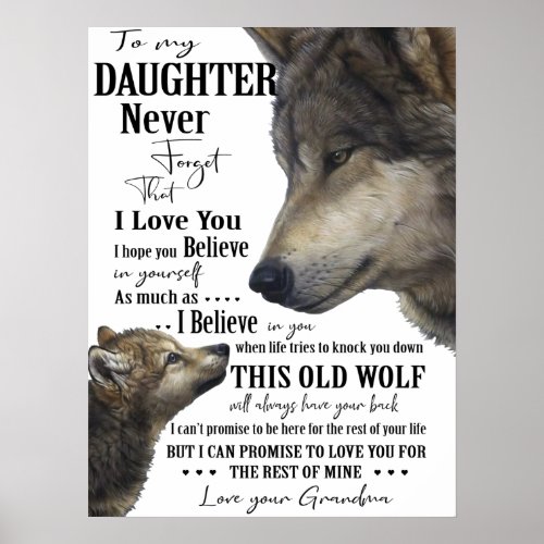 Daughter Poster