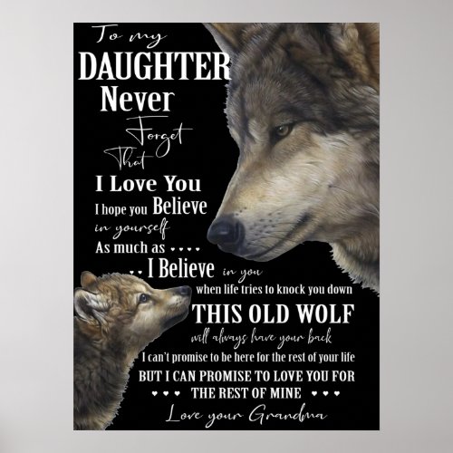 Daughter Poster