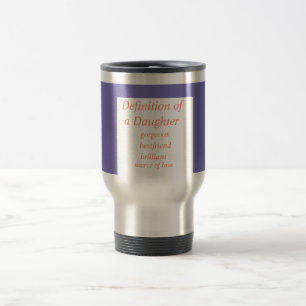 Daughter Purple Travel Mug