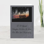 Daughter &amp; Son In Law 2nd Anniversary Card at Zazzle