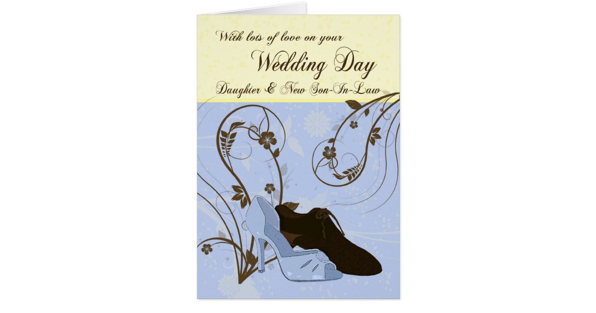 Daughter Wedding Day Card with love | Zazzle