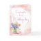 Daughter Wedding Day Watercolor Floral