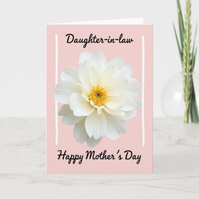 Daughterinlaw Bloom Card (Front)