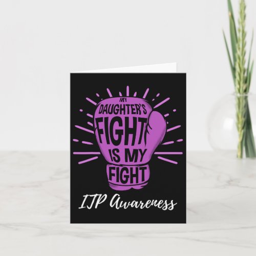 Daughters Fight Is My Fight Immune Itpawareness  Card