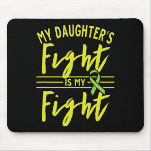 Daughter's Fight Is My Fight Kidney Disease Awaren Mouse Pad