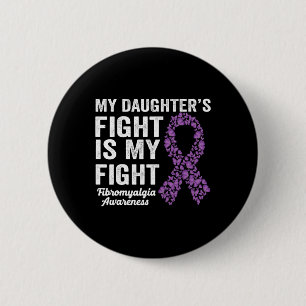 Daughters Fight Is My Fight Purple Fibromyalgia Aw Button