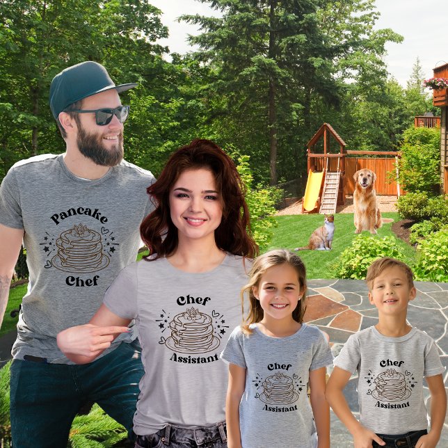 Daughters Matching Pancake  T-Shirt (Creator Uploaded)