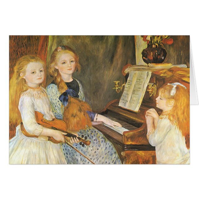 Daughters of Catulle Mendes by Pierre Renoir (Front Horizontal)