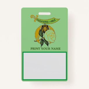 DAUGHTERS of the NILE Badge