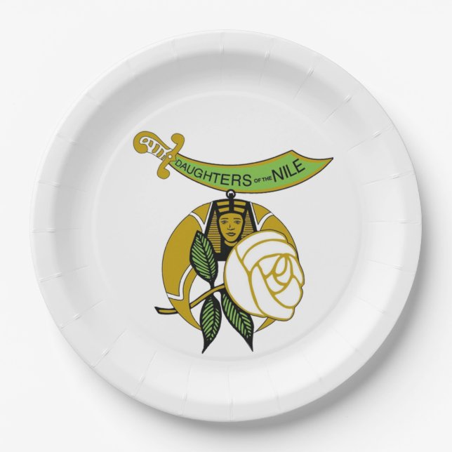 Daughters of the Nile Large Paper Plates (Front)