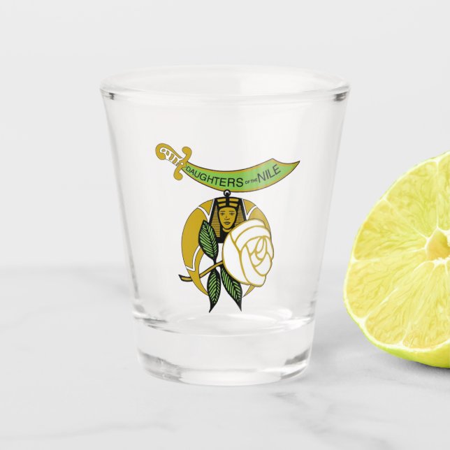 DAUGHTERS of the NILE Shot Glass (Front)