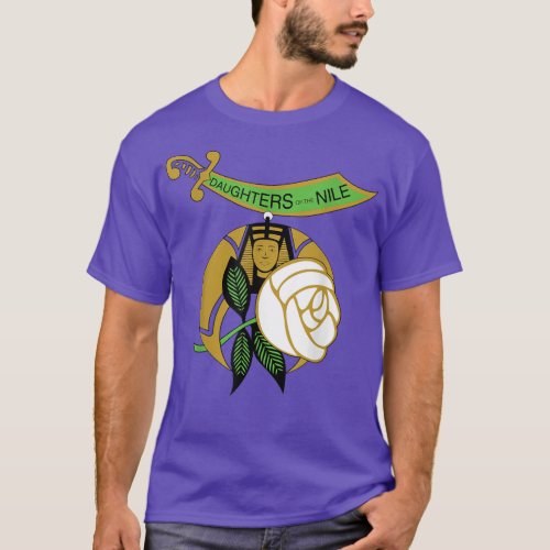 Daughters of the Nile Shriners AAONMS DON OES Moth T_Shirt