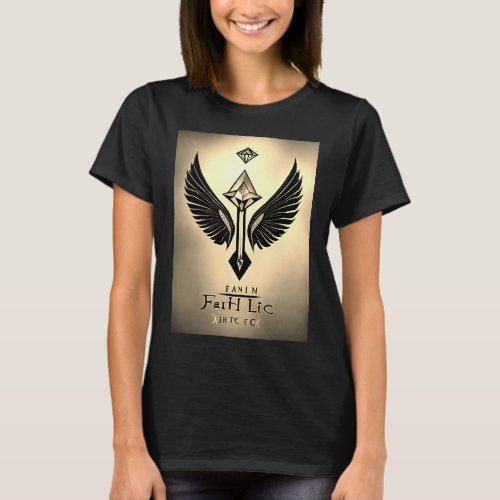 Daughters of the Sky Soar with Bold Elegance T_Shirt