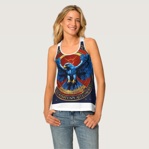 Daughters of the Sky Wings of Elegance Tank Top