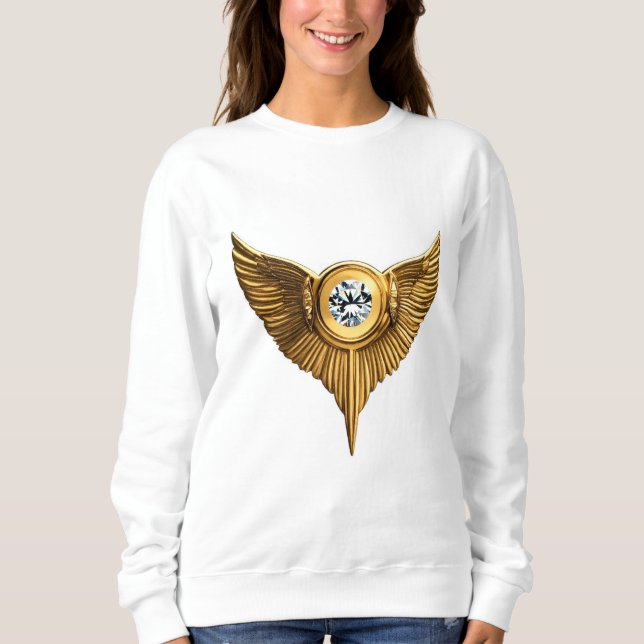 Daughters of the Sky - Women's Aviation Club Appar Sweatshirt (Front)