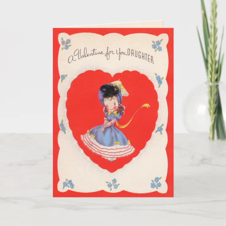 Daughters Valentines Day Card | Zazzle