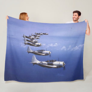 DAUNTLESS DIVE BOMBERS FLEECE BLANKET