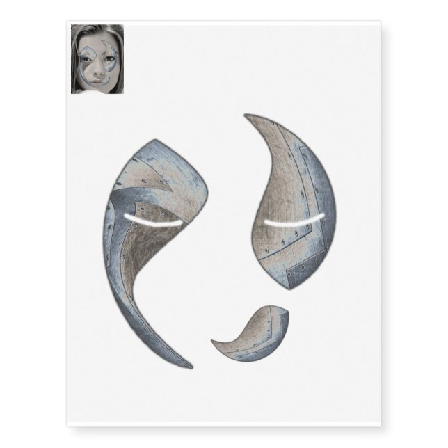 DauntlessFem Fantasy Make Up Kit Temporary Tattoos (Front)
