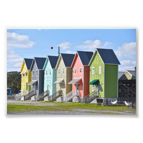 Dauphin Island Alabama Houses Photo Print