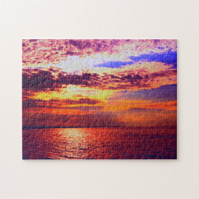 Dauphin Island Sunset Jigsaw Puzzle (Horizontal)