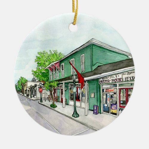 Dauphin Street Mobile AL Ornament