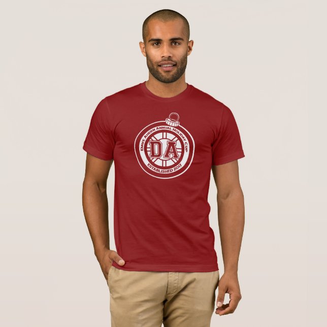 Dave Ahern Annual Holiday Cup Tee Red (Front Full)