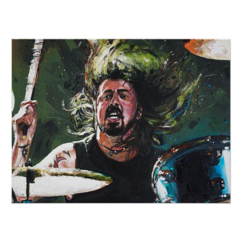 Dave Grohl 03 art poster