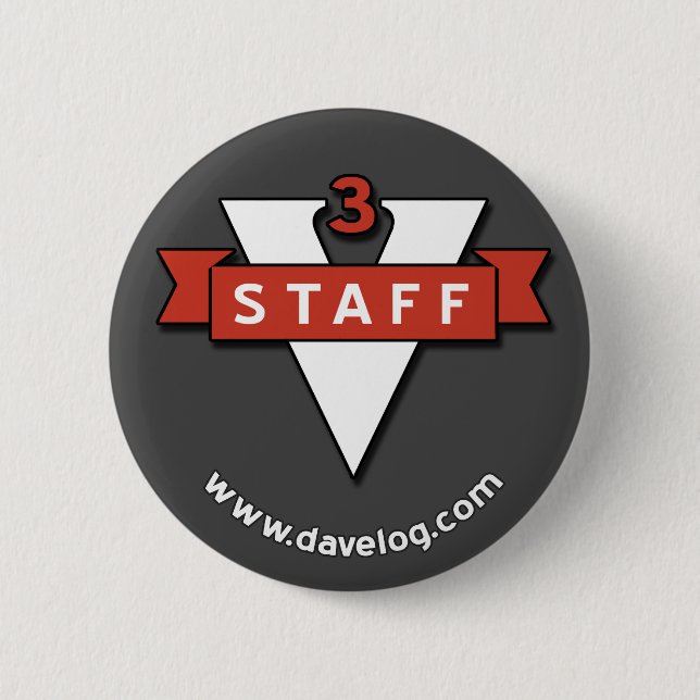 davelog staff badge button (Front)