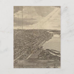 Davenport, Iowa, as seen from south west Postcard