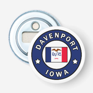 Davenport Iowa Bottle Opener