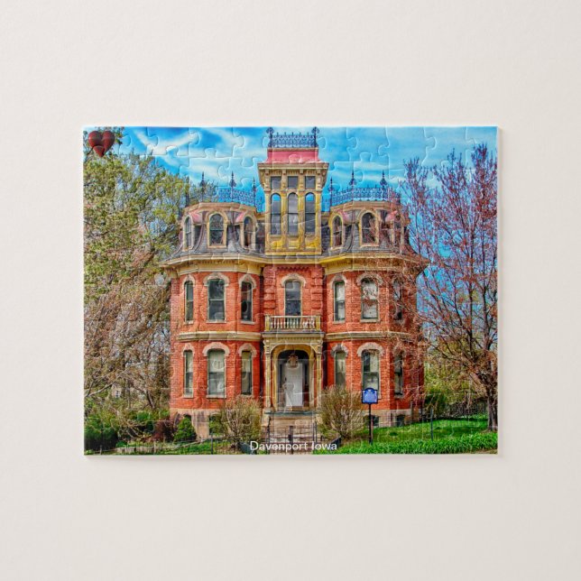 Davenport Iowa Jigsaw Puzzle (Horizontal)