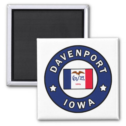 Davenport Iowa Magnet