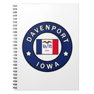Davenport Iowa Notebook