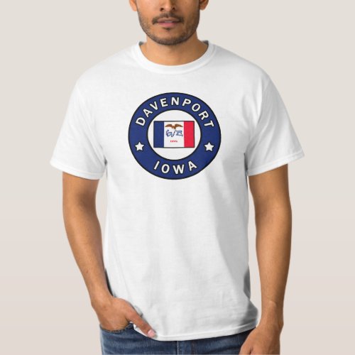 Davenport Iowa T_Shirt