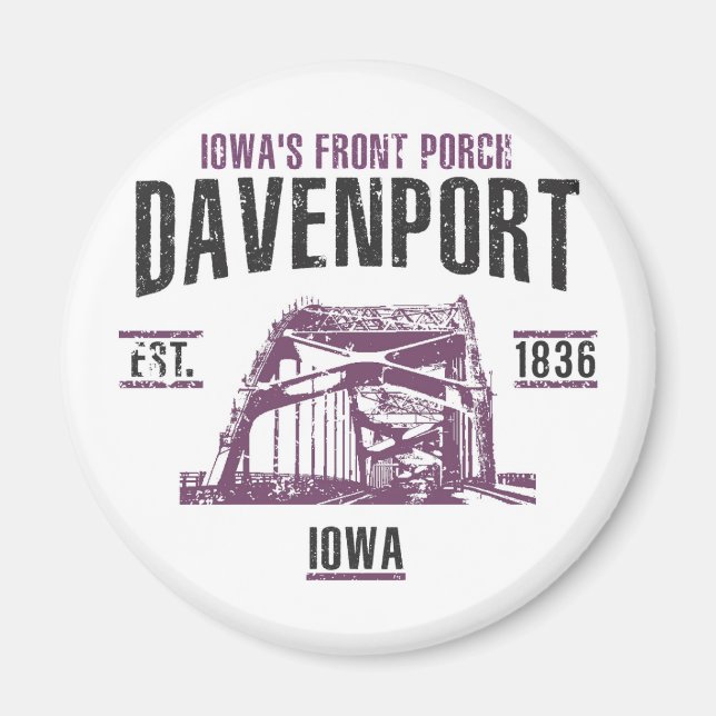 Davenport Magnet (Front)