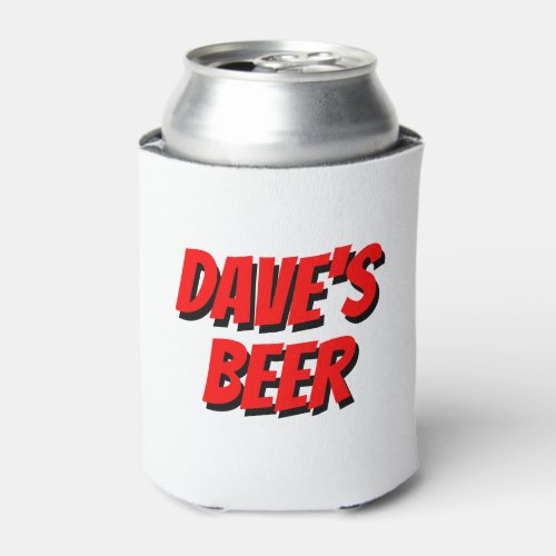 DAVES BEER  Refashion Me PLEASE Can Cooler
