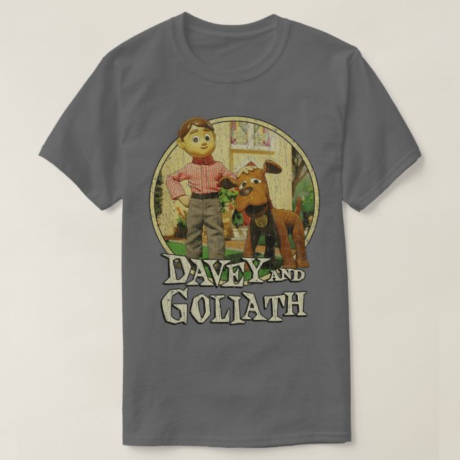 Davey and Goliath 1961 T-Shirt (Design Front)