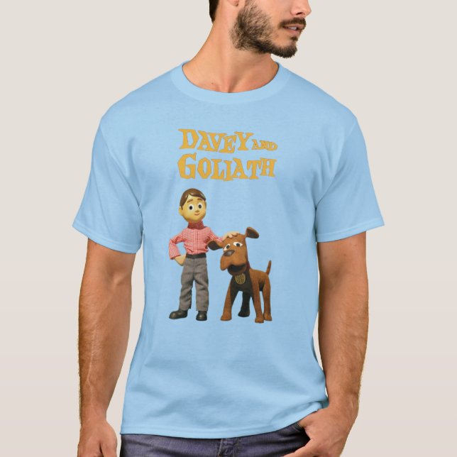 Davey and Goliath T-Shirt (Front)