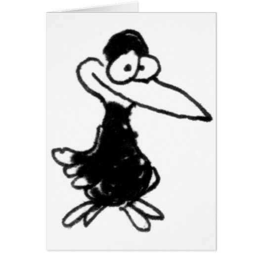 davholle black bird cards (Front)