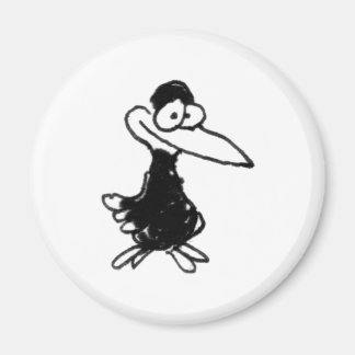 davholle black bird magnet