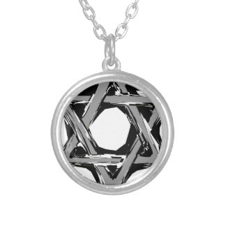david3 silver plated necklace
