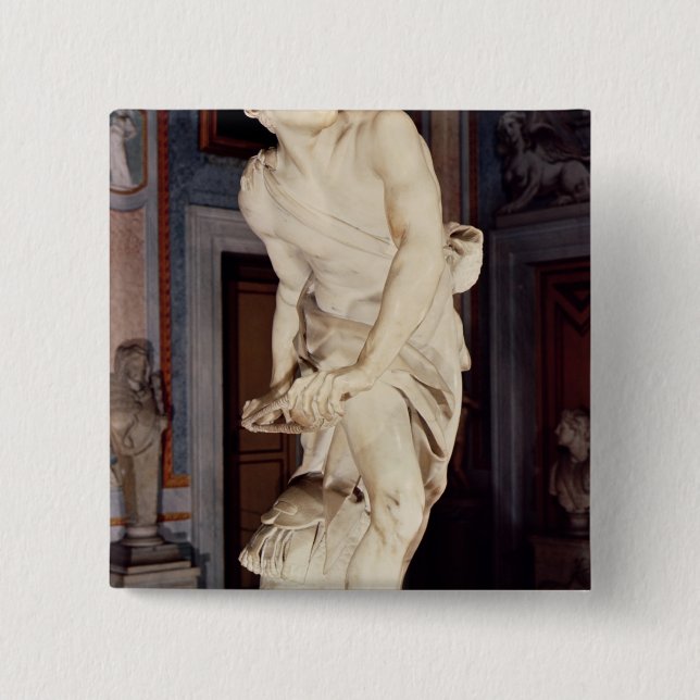 David, 1623-24 pinback button (Front)